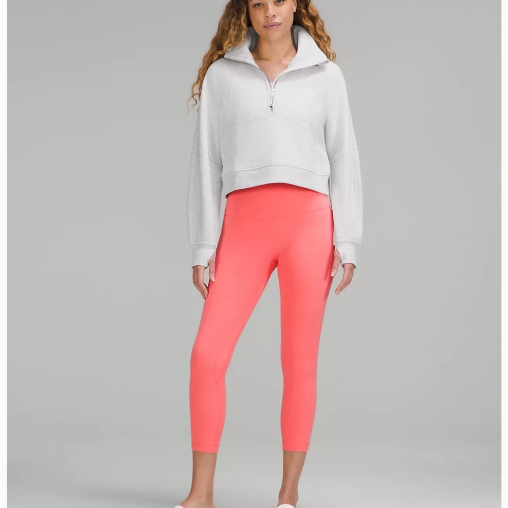 Lululemon scuba half zip funnel neck
